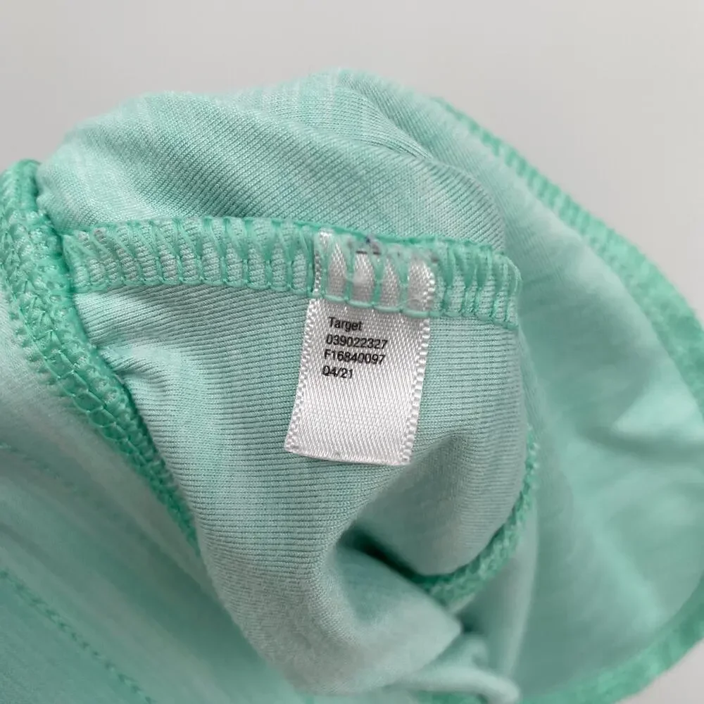 All in Motion Activewear Running Elastic Waist Shorts Green Girl's Size XL 14/16